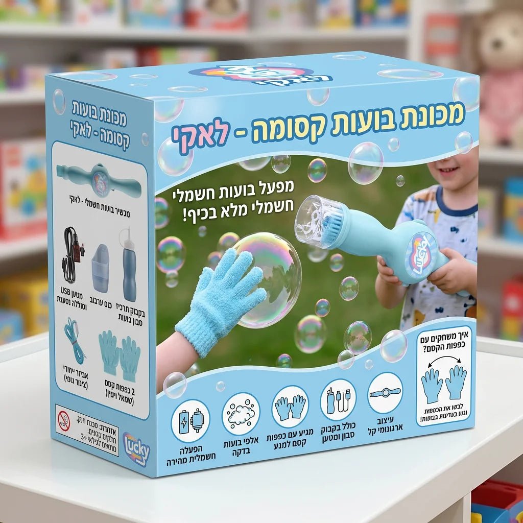 שרביט בועות הקסם לכיף אינסופי - Elora