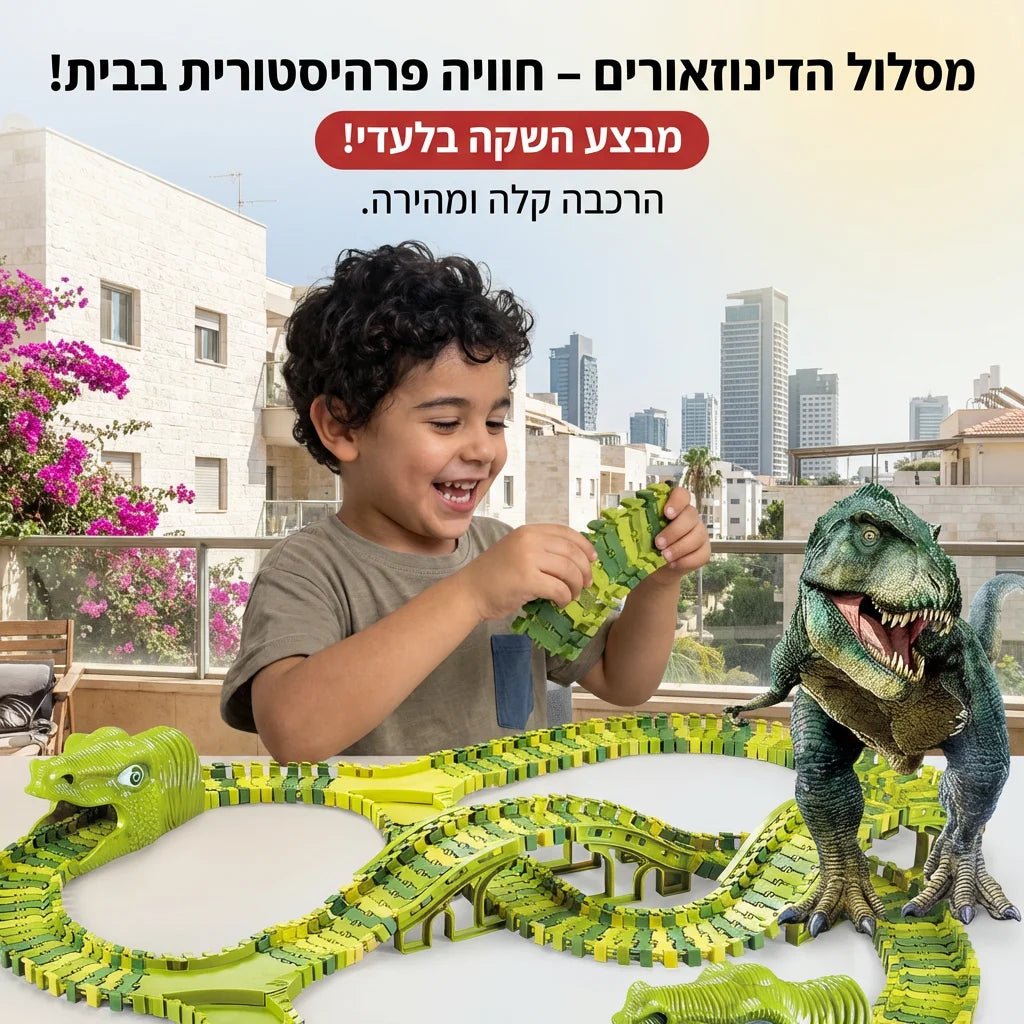 מסלול דינוזאורים 120 חלקים - Elora