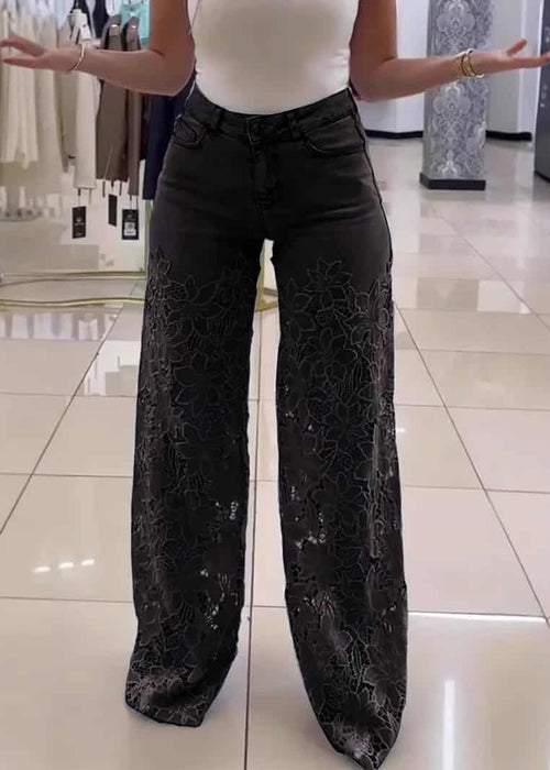 ג'ינס פלאצו פלורה תחרה