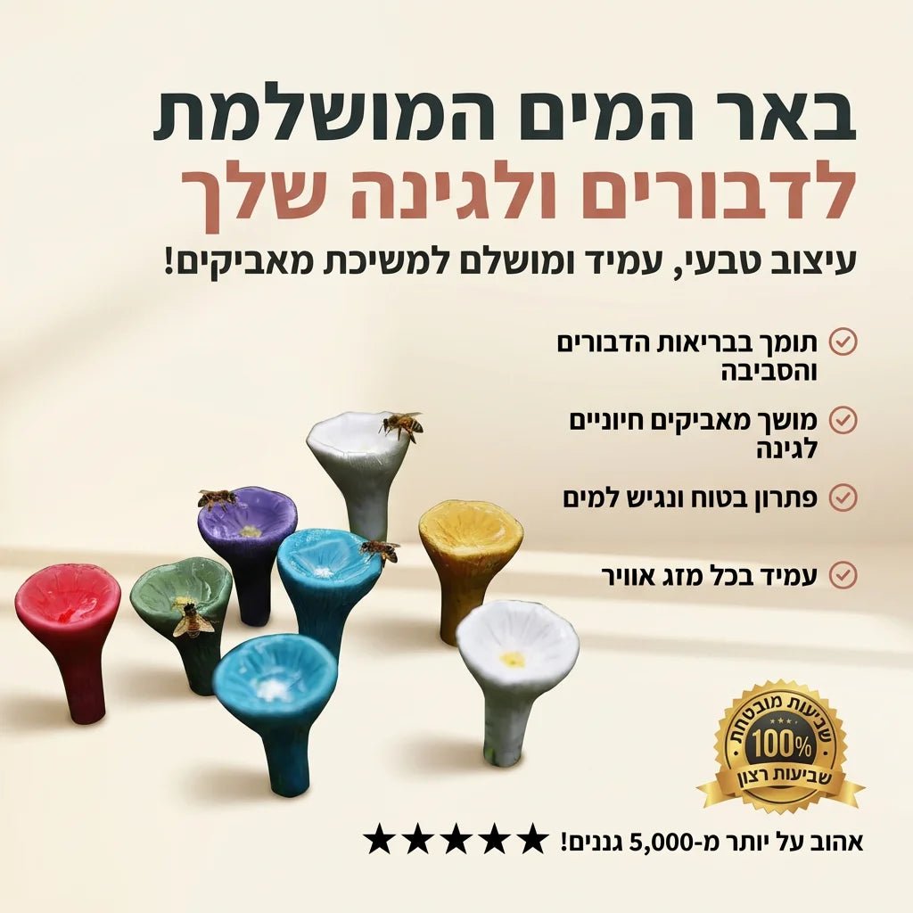 נווה מדבר מעוצב לדבורים 5 יחידות - Elora