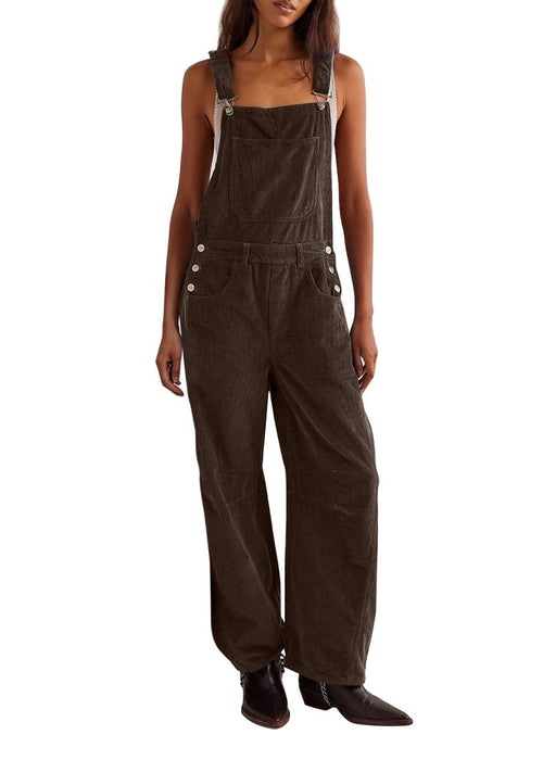 אוברול רחב ומתכוונן – סטייל קליל עם נגיעה וינטג’ית