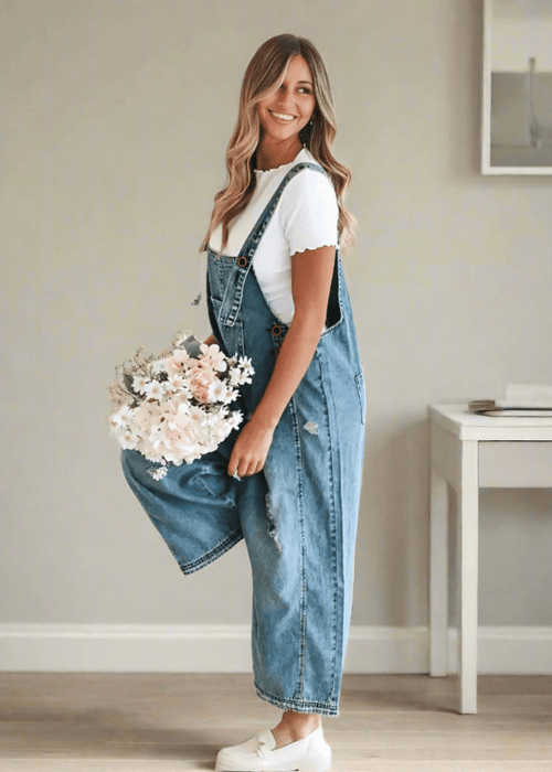 אוברול וינטג’ – שילוב מושלם של נוחות וסטייל עכשווי