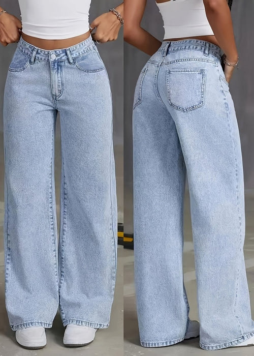 גינס רחב במותן גבוהה נוחות מושלמת עם סטייל עדכני