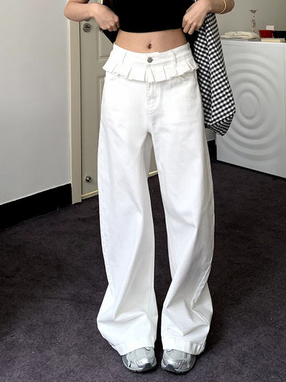 גינס רחב עם - תחרה אלגנטיות ייחודית ונוכחות נשית - Elora