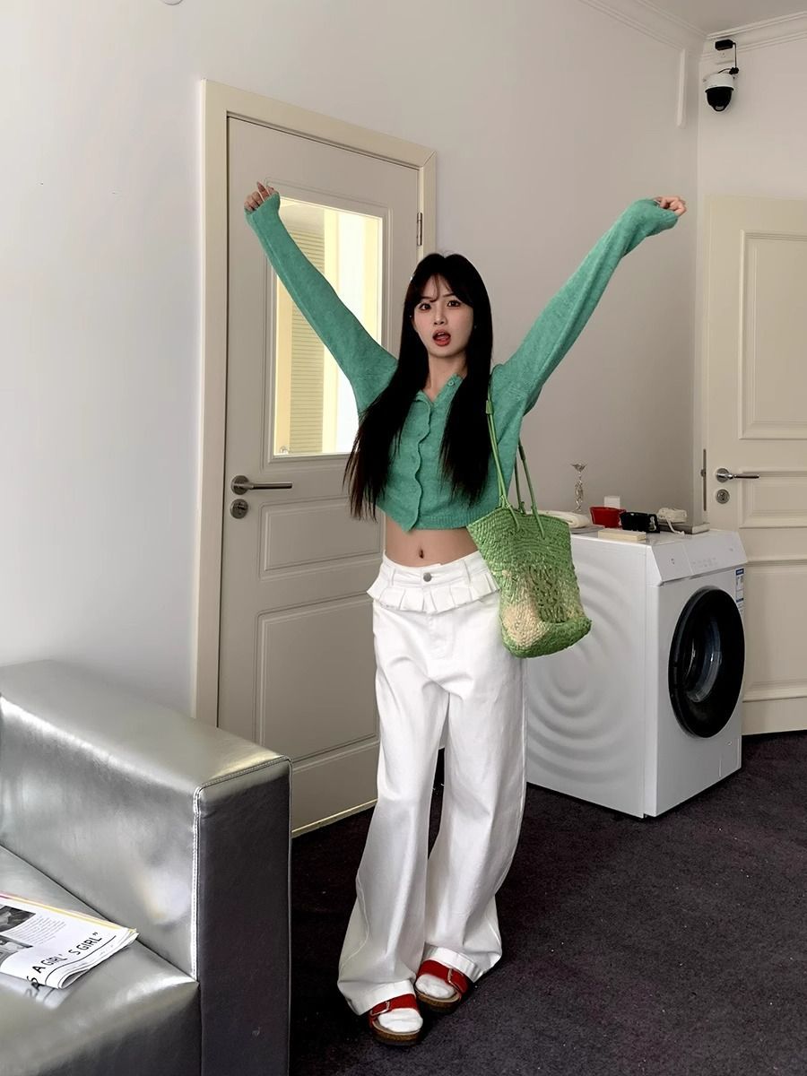 גינס רחב עם - תחרה אלגנטיות ייחודית ונוכחות נשית - Elora