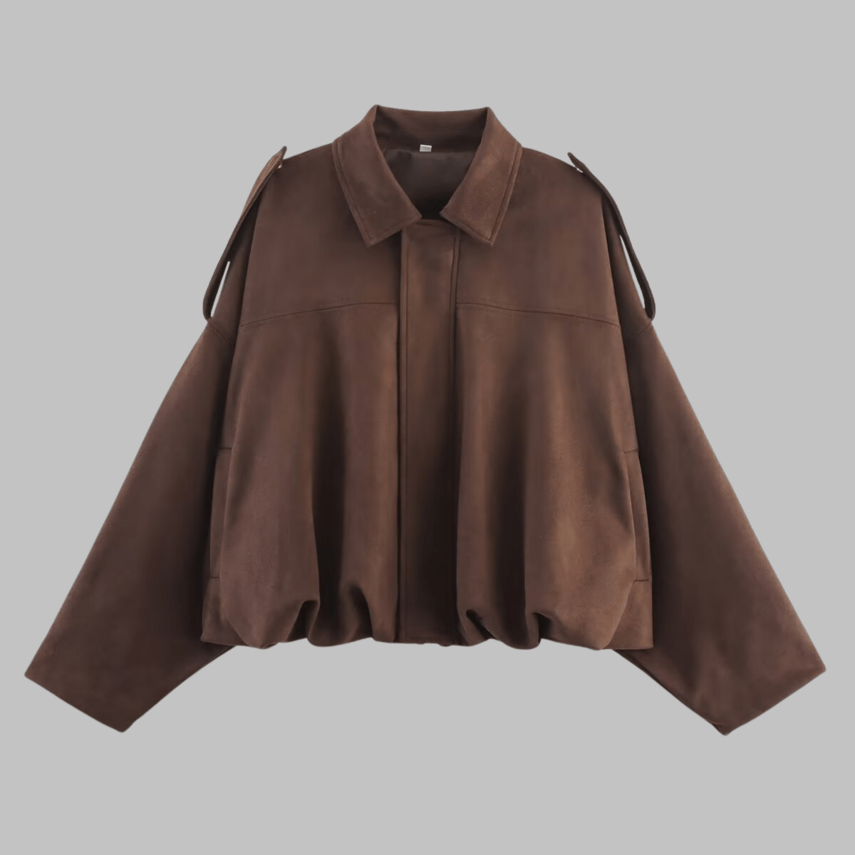 ג׳קט צבאי רחב – נוחות, ביטחון וסטייל במראה מלא נוכחות - Elora