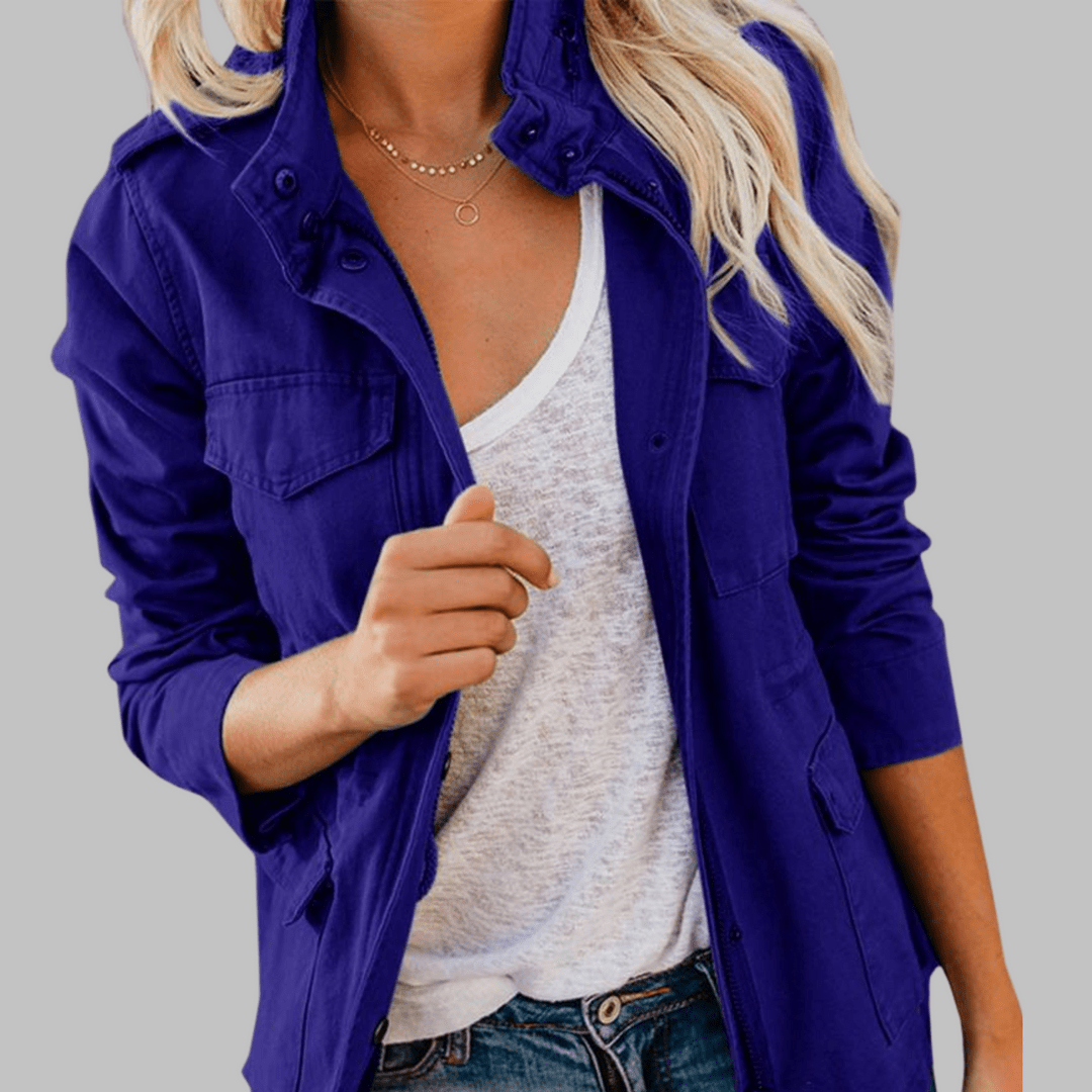 ג׳קט בסגנון צבאי קלאסי – נוכחות אלגנטית עם טאץ׳ מודרני - Elora