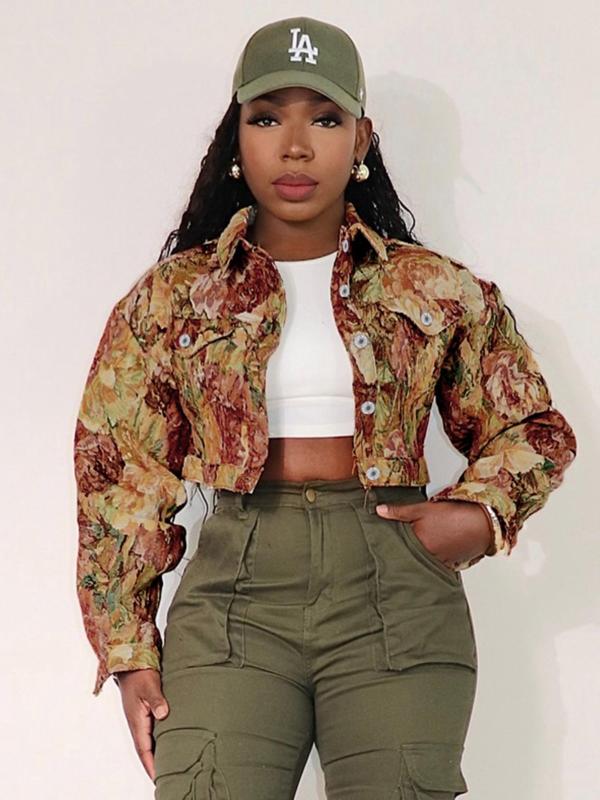 ג׳קט פרחוני קצר – נשיות, סטייל ואלגנטיות בפריט אחד מושלם - Elora