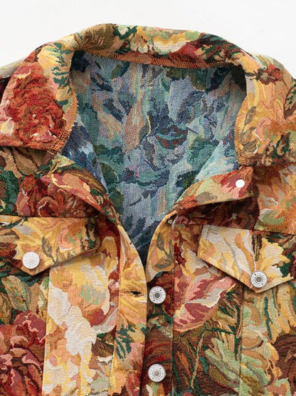 ג׳קט פרחוני קצר – נשיות, סטייל ואלגנטיות בפריט אחד מושלם - Elora