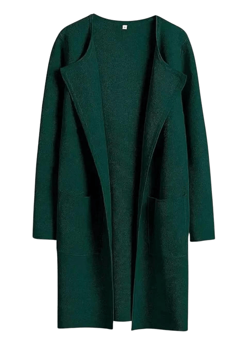 ג׳קט פתוח עם שרוולים ארוכים – אלגנטיות נינוחה במראה נשי ומעודן