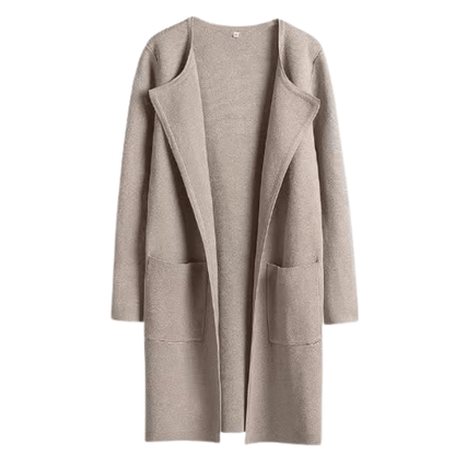 ג׳קט פתוח עם שרוולים ארוכים – אלגנטיות נינוחה במראה נשי ומעודן - Elora