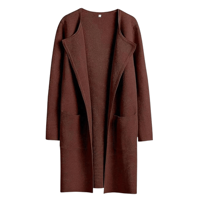 ג׳קט פתוח עם שרוולים ארוכים – אלגנטיות נינוחה במראה נשי ומעודן - Elora