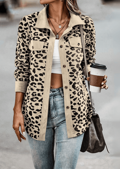 ג׳קט מנומר אלגנטי – נוחות, ביטחון וסטייל שלא מתפשר