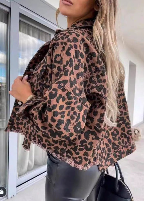 ג׳קט מנומר וינטג׳ – נועז, נשי ואלגנטי