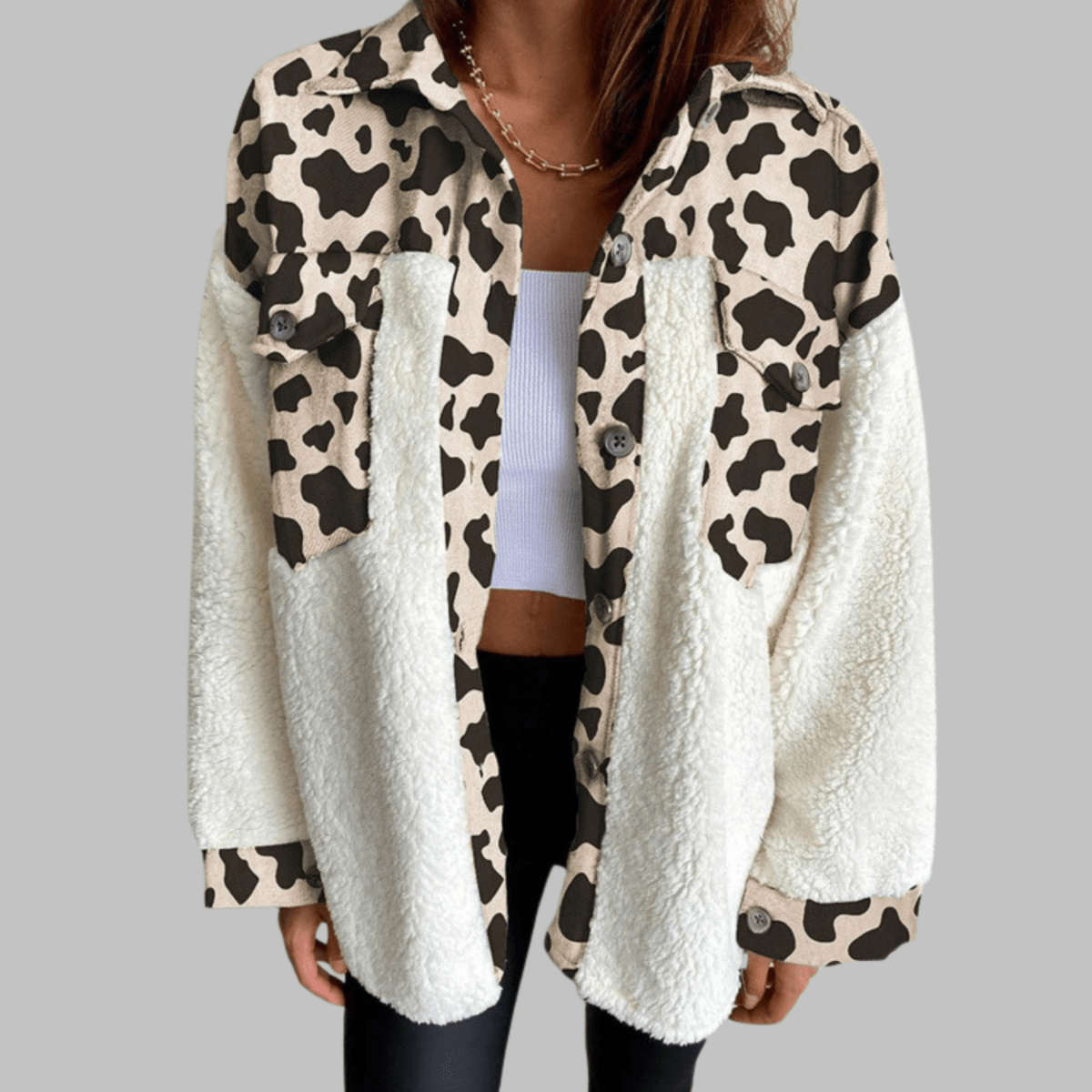 ג׳קט משובץ רך ונעים – שילוב מושלם של נוחות ואלגנטיות יומיומית - Elora