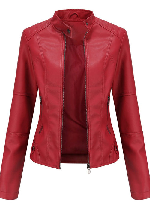 ג׳קט רוכסן אלגנטי – סטייל נקי עם נגיעה מודרנית