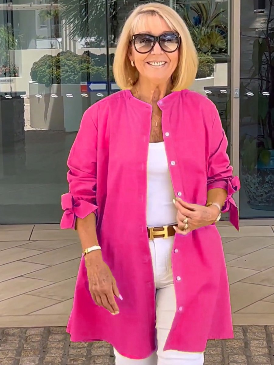 ג׳קט חולצה ארוך ואלגנטי – שילוב מושלם של נוחות ויוקרה - Elora