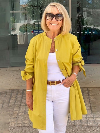 ג׳קט חולצה ארוך ואלגנטי – שילוב מושלם של נוחות ויוקרה - Elora