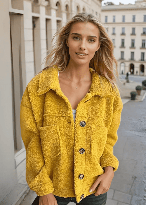 ג׳קט חורף אלגנטי ונעים – חמימות עם נגיעה של סטייל נצחי