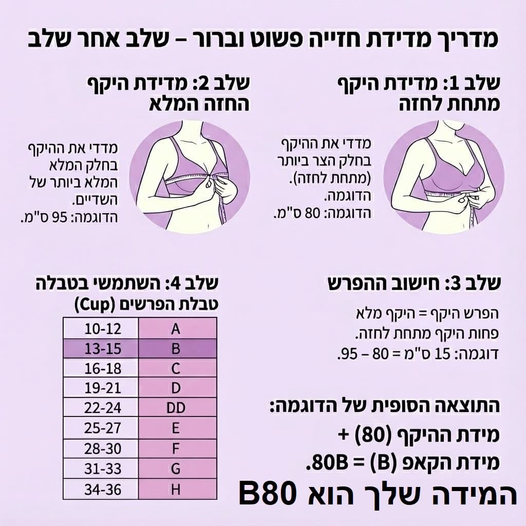 החזייה היחידה שלא תרצי להוריד בבית - Elora