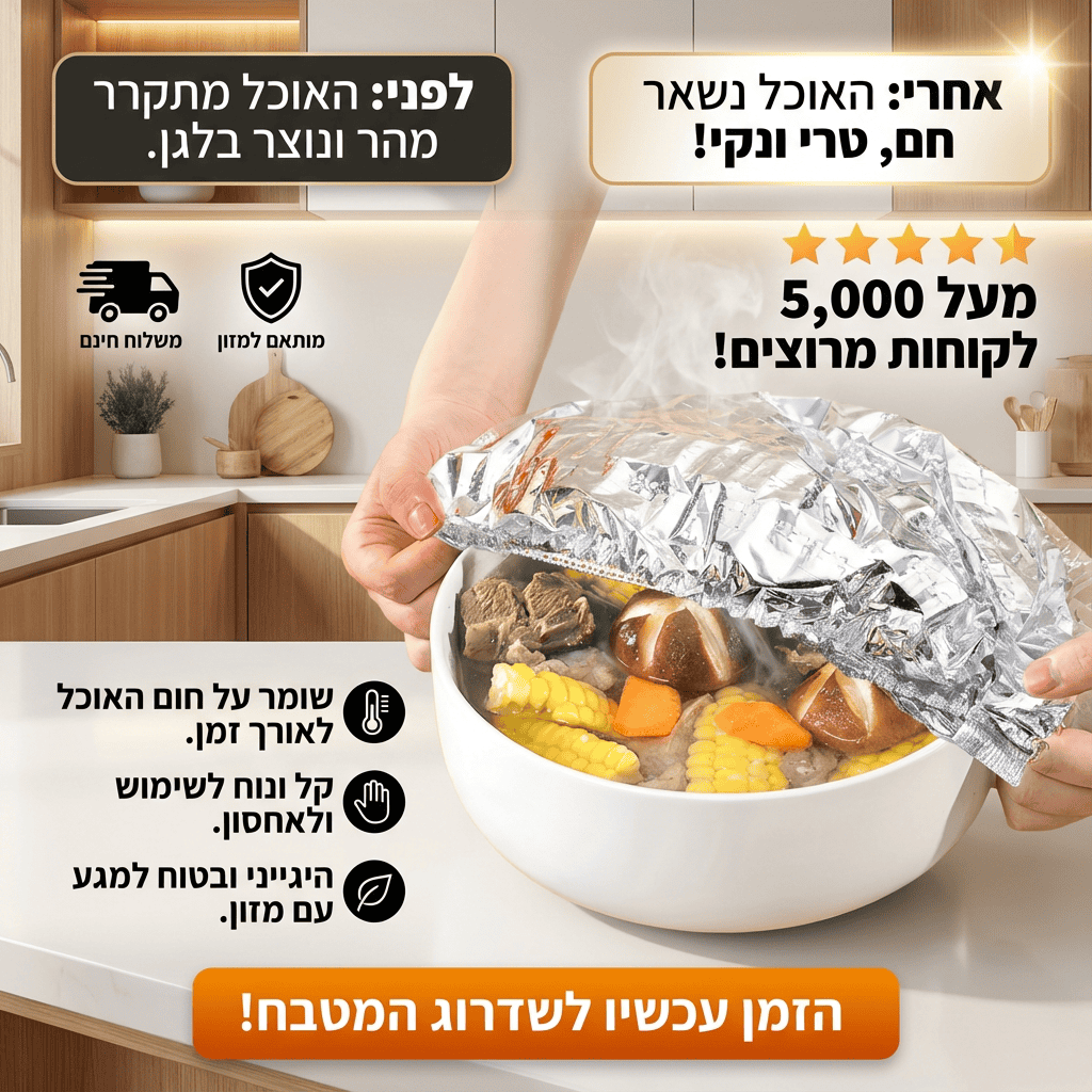 כיסוי מזון לשמירה על טריות - Elora