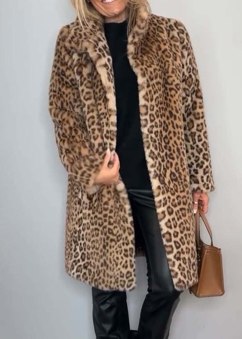 מעיל מנומר סטייל שווה מיוחד