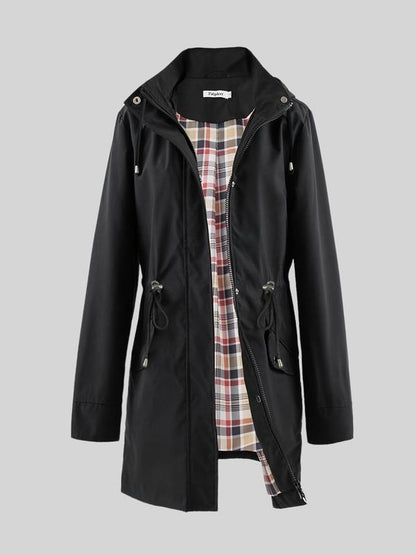 מעיל טרנץ’ עמיד לרוח ולמים – אלגנטיות יומיומית - Elora