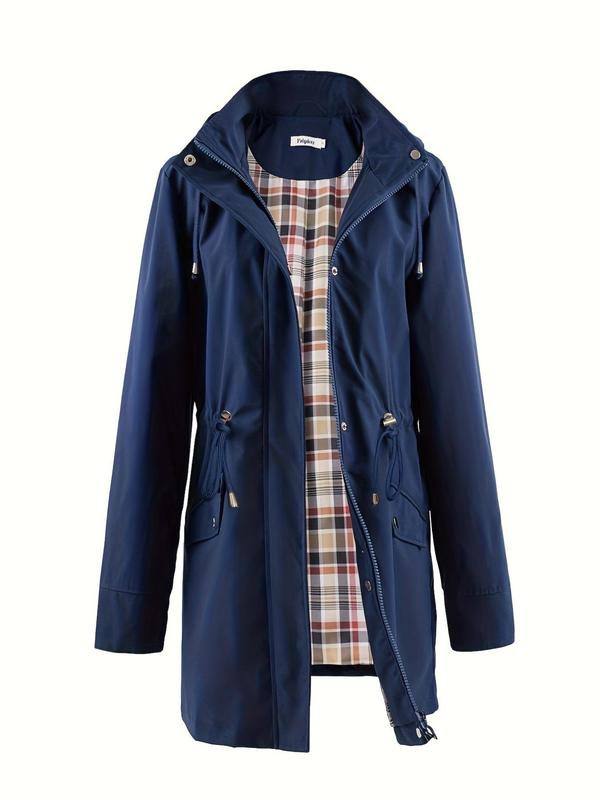 מעיל טרנץ’ עמיד לרוח ולמים – אלגנטיות יומיומית - Elora