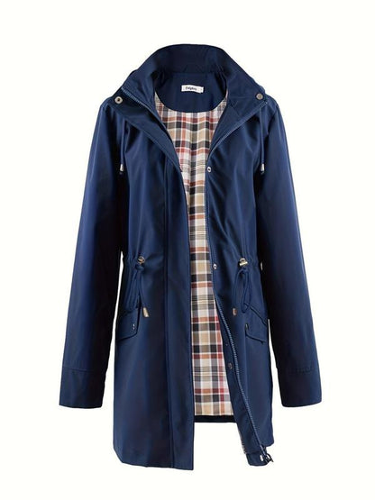 מעיל טרנץ’ עמיד לרוח ולמים – אלגנטיות יומיומית - Elora