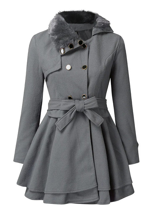 מעיל טרנץ' וינטג' אלגנטי – יוקרה, נשיות וביטחון בכל צעד