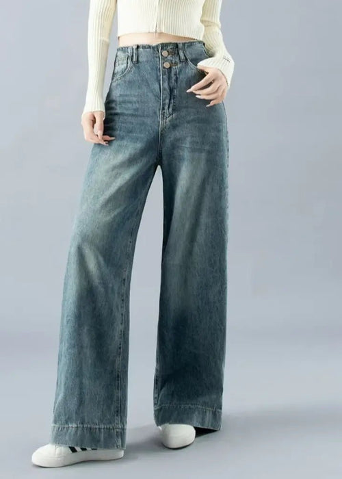 מכנסי ג'ינס רחבים