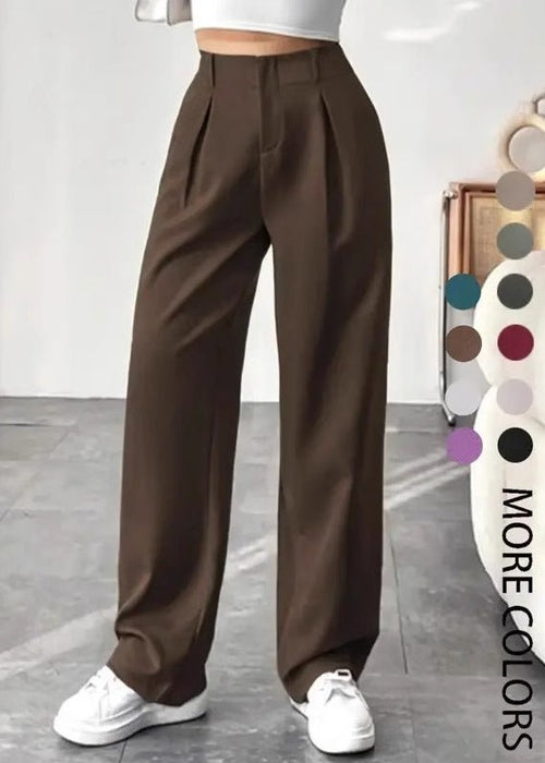 מכנסיים רחבים במותן גבוהה – אלגנטיות טבעית לכל הזדמנות