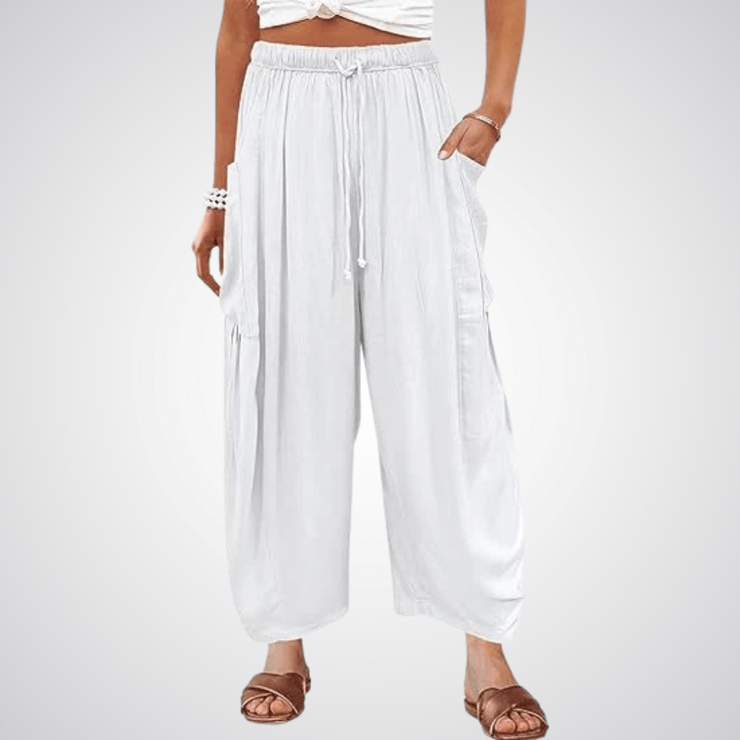 מכנסיים רחבים לנוחות וסטייל יומיומי - Elora