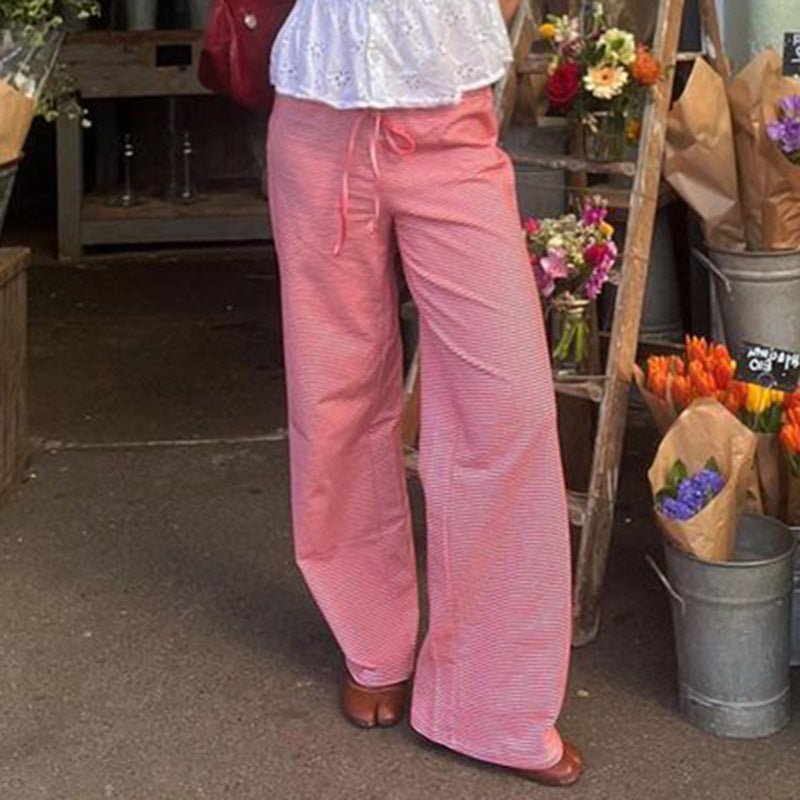 מכנסיים צרים עם פסים – נוחות יוקרתית לכל יום - Elora