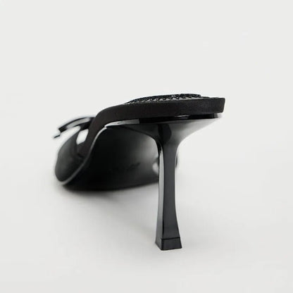 נעלי עקב פתוחות בעיצוב עדין – שיק טבעי לכל אירוע - Elora