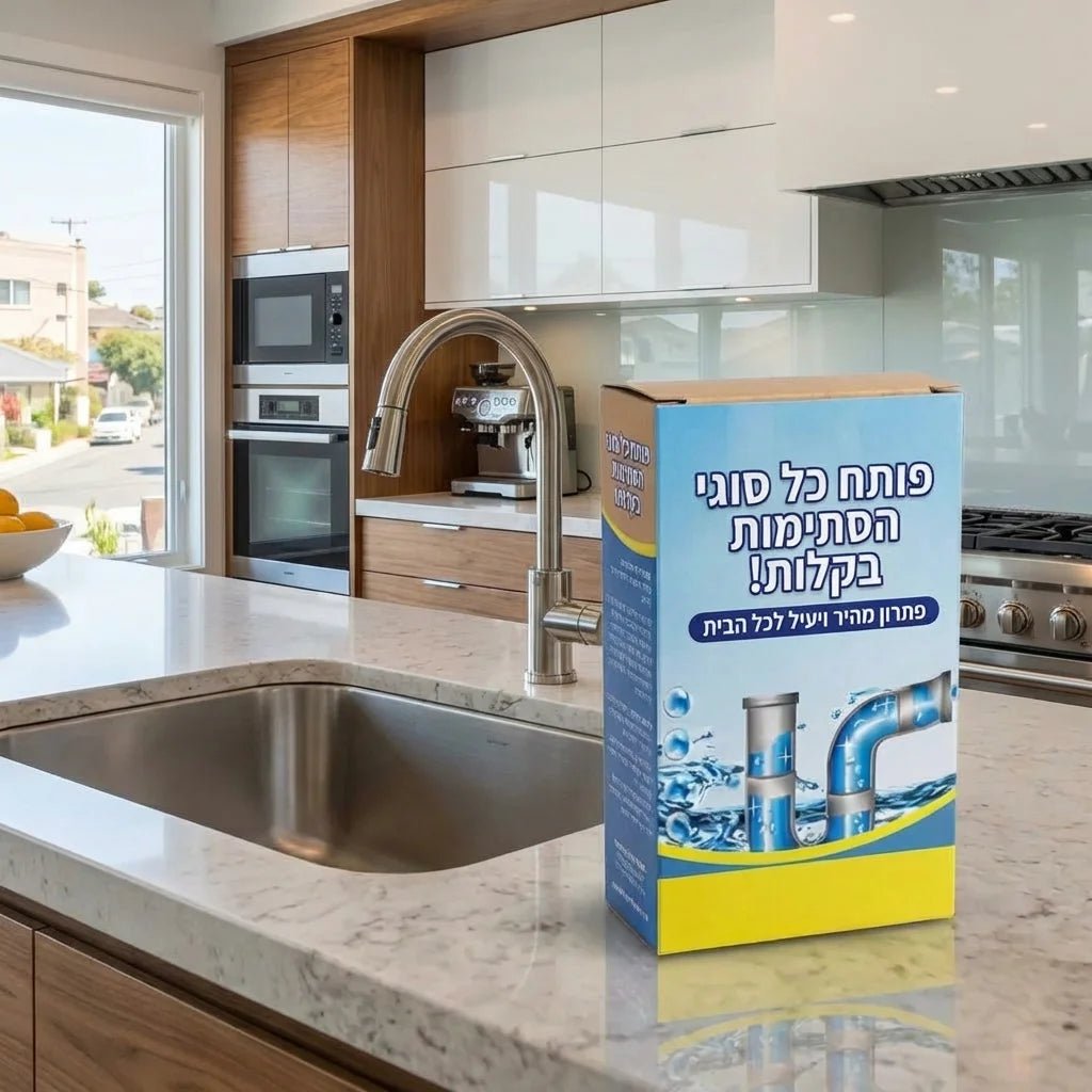 פותח סתימות מיידי לצנרת נקייה - Elora