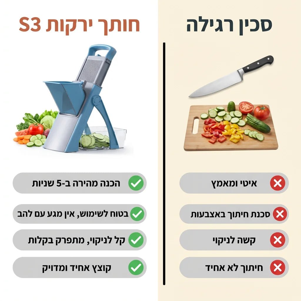 פורס לחיתוך ירקות מושלם - Elora