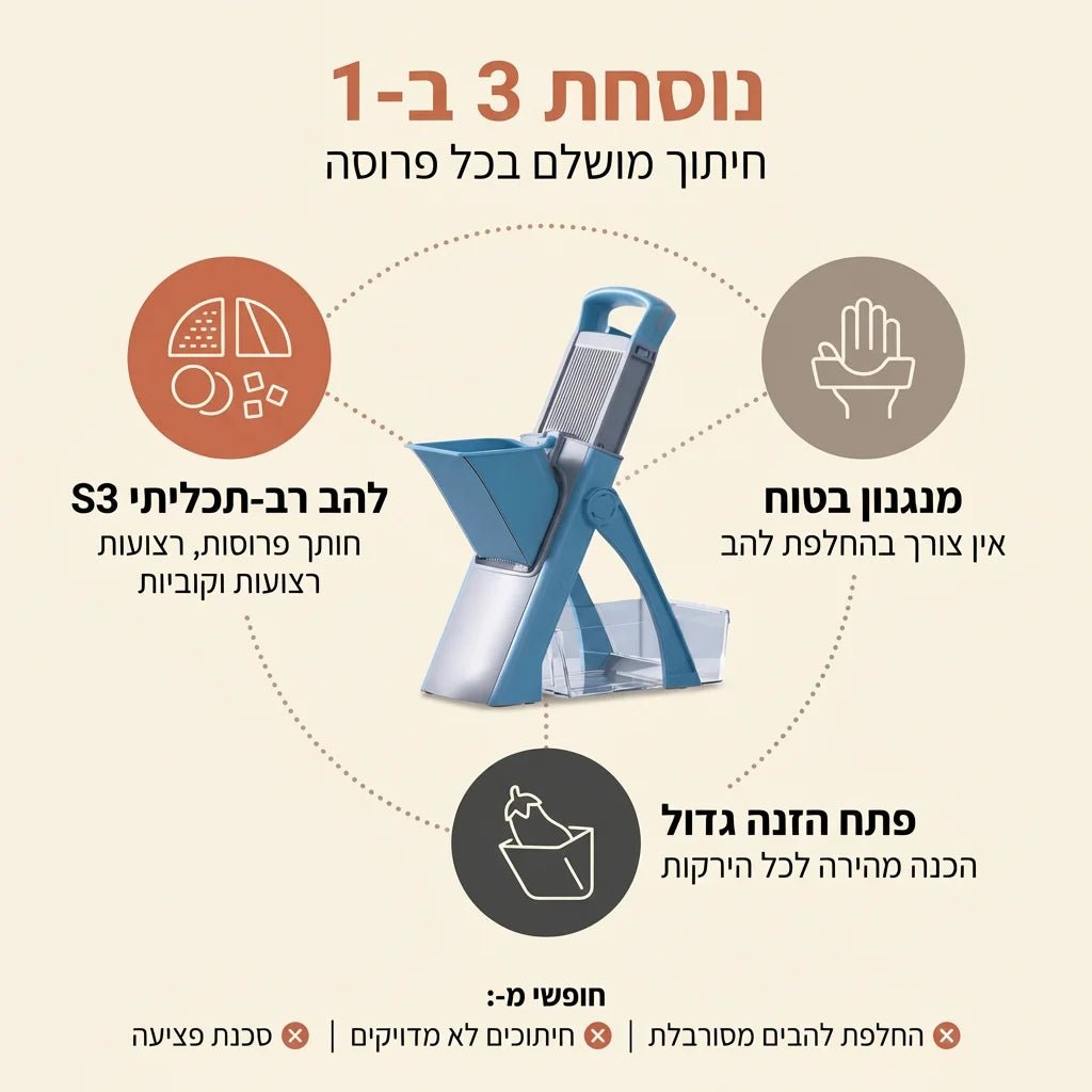 פורס לחיתוך ירקות מושלם - Elora