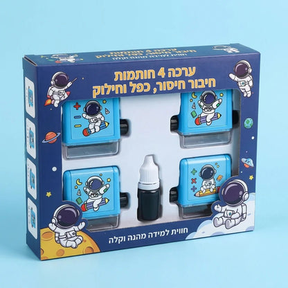 ערכת חותמות חיבור חיסור כפל וחילוק - Elora