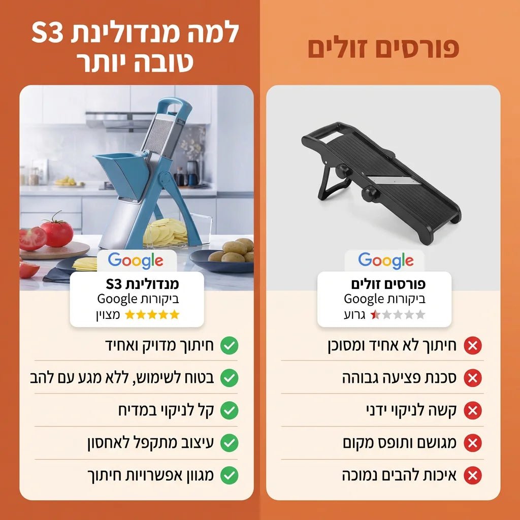 פורס לחיתוך ירקות מושלם - Elora