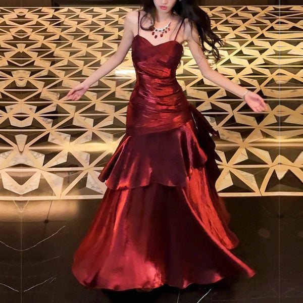 שמלת מקסי פרחונית רכה למראה אלגנטי - Elora