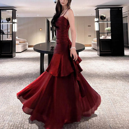 שמלת מקסי פרחונית רכה למראה אלגנטי - Elora