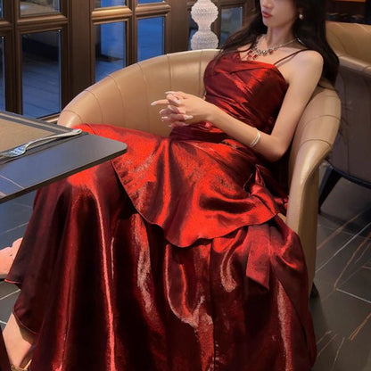 שמלת מקסי פרחונית רכה למראה אלגנטי - Elora