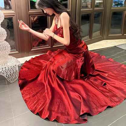 שמלת מקסי פרחונית רכה למראה אלגנטי - Elora