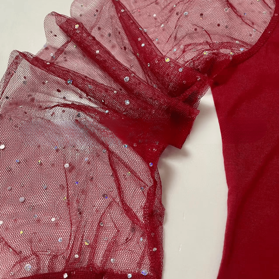 שמלת תחרה אלגנטית עם שרוולים לערבים מיוחדים - Elora