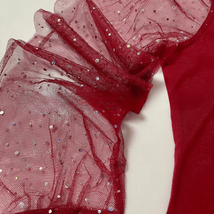 שמלת תחרה אלגנטית עם שרוולים לערבים מיוחדים - Elora