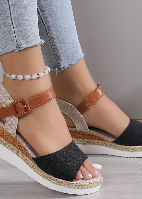 סנדלי קיץ אלגנטיים עם עקב פלטפורמה – נוחות וסטייל בכל צעד