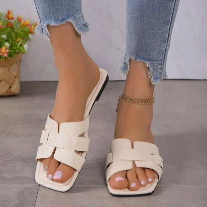 סנדלי קיץ פתוחים – נוחות קלילה עם נגיעה של צבע - Elora