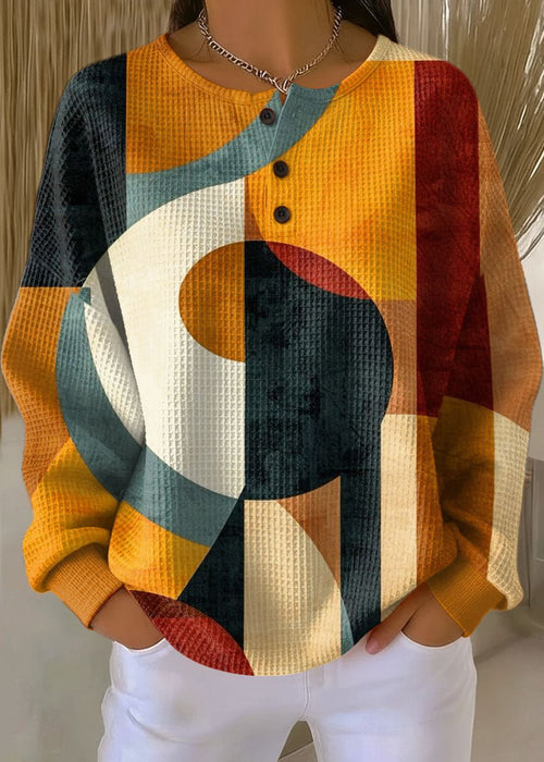 סריג נינוחות חם עם מגע פליז