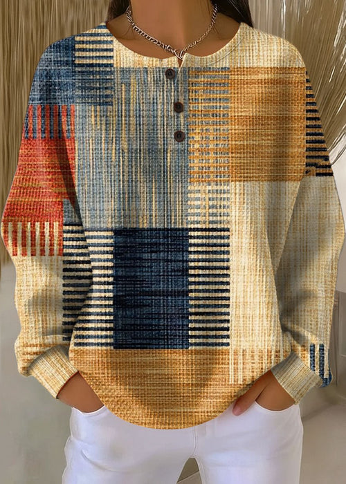 סריג חורפי עם מרקם מחוספס עדין